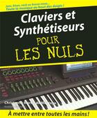 Couverture du livre « Claviers et synthetiseurs pour les nuls + cd » de Martin De Montagu C. aux éditions First