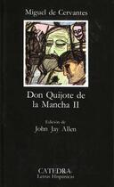 Couverture du livre « Don Quijote de la Mancha t.2 » de Miguel De Cervantes Saavedra aux éditions Ophrys