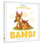 Couverture du livre « Mes premières histoires : Bambi aime sa maman » de Disney aux éditions Disney Hachette