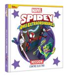 Couverture du livre « Marvel Spidey et ses amis extraordinaires : mission contre Electro » de Marvel aux éditions Disney Hachette