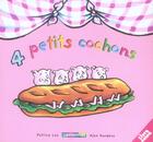 Couverture du livre « Petits pops t4 quatre petits cochons » de Leo/Sanders aux éditions Casterman