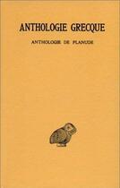 Couverture du livre « Anthologie grecque t.13 ; deuxième partie » de  aux éditions Belles Lettres