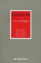 Couverture du livre « Dsm-iv-tr. cas cliniques » de Apa aux éditions Elsevier-masson