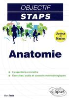 Couverture du livre « Anatomie » de Testa aux éditions Ellipses Marketing