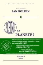 Couverture du livre « Pleine, la planète ? » de Ian Goldin aux éditions Antigone14