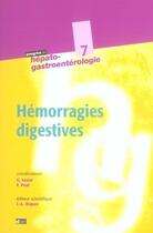 Couverture du livre « Hémorragies digestives » de Lesur Gilles aux éditions Doin