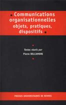 Couverture du livre « COMMUNICATIONS ORGANISATIONNELLES » de Pur aux éditions Pu De Rennes