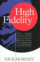 Couverture du livre « High Fidelity (Mti) » de Nick Hornby aux éditions Orion