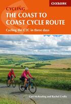 Couverture du livre « COAST TO COAST CYCLE ROUTE » de Rachel Crolla et Carl Mckeating aux éditions Cicerone Press