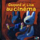 Couverture du livre « Gaspard et Lisa au cinéma » de Anne Gutman et Georg Hallensleben aux éditions Hachette Enfants