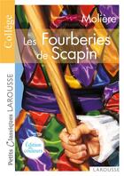 Couverture du livre « Les fourberies de Scapin » de Moliere aux éditions Larousse