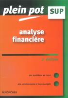 Couverture du livre « Analyse Financiere » de C Buissart aux éditions Foucher