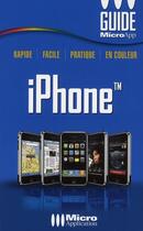 Couverture du livre « Iphone » de Pierre Fontaine aux éditions Micro Application