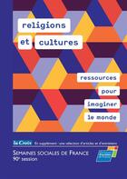 Couverture du livre « Religions et cultures : ressources pour imaginer le monde » de  aux éditions Books On Demand