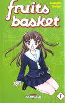 Couverture du livre « Fruits basket T.1 » de Natsuki Takaya aux éditions Delcourt