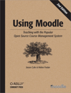 Couverture du livre « Using Moodle » de Jason Cole aux éditions O'reilly Media