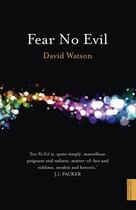 Couverture du livre « Fear No Evil » de Watson David aux éditions Hodder And Stoughton Digital