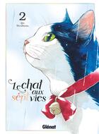 Couverture du livre « Le chat aux sept vies Tome 2 » de Gin Shirakawa aux éditions Glenat