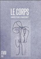 Couverture du livre « Cahiers d'etudes levinassiennes n18 - le corps » de  aux éditions Verdier