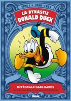 Couverture du livre « La dynastie Donald Duck : Intégrale vol.1 : 1950-1951 ; sur la trace de la licorne et autres histoires » de Carl Barks aux éditions Glenat