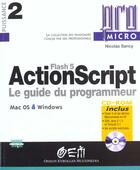 Couverture du livre « Flash 5 ; Actionscript ; Le Guide Du Programmeur Flash » de Saumont et Mirecourt aux éditions Osman Eyrolles Multimedia