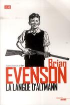 Couverture du livre « La langue d'Altmann » de Brian Evenson aux éditions Cherche Midi