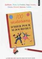 Couverture du livre « Cent récitations d'hier pour aujourd'hui » de Albine Novarino aux éditions Points