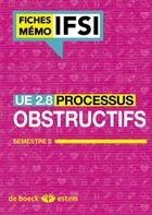 Couverture du livre « UE 2.8 ; processus obstructifs » de  aux éditions Estem
