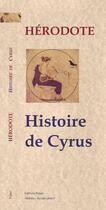 Couverture du livre « Enquête t.1 ; histoire de Cyrus » de Herodote aux éditions Paleo
