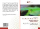 Couverture du livre « Bioefficacite d'extrait de la rue sur culiseta longiareolata - activite larvicide de la rue algerien » de Dris Djemaa aux éditions Editions Universitaires Europeennes