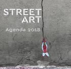 Couverture du livre « Agenda street art » de Sophie Pujas aux éditions Tana