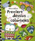 Couverture du livre « Premiers dessins et coloriages » de Fiona Watt aux éditions Usborne