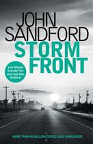 Couverture du livre « Storm Front » de John Sandford aux éditions Simon And Schuster Uk