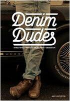Couverture du livre « Denim dudes » de Leverton Amy aux éditions Laurence King