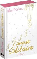 Couverture du livre « L'année solitaire » de Alice Oseman aux éditions Nathan