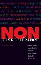 Couverture du livre « Non à l'intolérance » de  aux éditions Actes Sud Junior