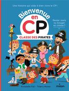 Couverture du livre « Classe des pirates » de Annabelle Fati et Catherine Gueguen et Thierry Manes aux éditions Milan
