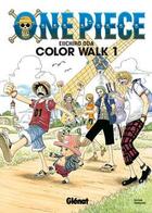 Couverture du livre « One Piece - color walk Tome 1 » de Eiichiro Oda aux éditions Glenat