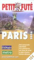 Couverture du livre « GUIDE PETIT FUTE ; CITY GUIDE ; PARIS » de  aux éditions Le Petit Fute