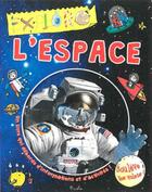 Couverture du livre « L'espace ; un livre qui déborde d'informations et d'activités ! » de  aux éditions Piccolia