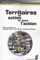 Couverture du livre « Territoires en action et dans l'action » de  aux éditions Pu De Rennes