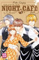 Couverture du livre « Night café - my sweet knights Tome 3 » de Maki Enjoji aux éditions Crunchyroll