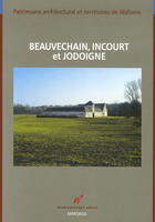 Couverture du livre « Beauvechain, incourt et jodoigne » de  aux éditions Mardaga Pierre