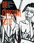 Couverture du livre « Die expressive geste /allemand » de Lauber aux éditions Hatje Cantz