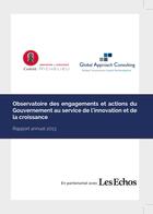 Couverture du livre « Observatoire 2013 des engagements et actions du Gouvernement au service de l'innovation et de la croissance. » de Comite Richelieu aux éditions Publishroom