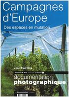 Couverture du livre « Campagnes d'Europe - numéro 8018 décembre 2000 » de Jean-Paul Diry aux éditions Cnrs