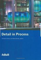 Couverture du livre « Detail in process » de Killory/Davids aux éditions Princeton Architectural
