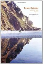Couverture du livre « Gilles deleuze desert islands » de Gilles Deleuze aux éditions Semiotexte