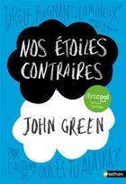 Couverture du livre « Nos étoiles contraires » de John Green aux éditions Nathan