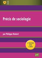 Couverture du livre « Précis de sociologie » de Philippe Riutort aux éditions Puf
